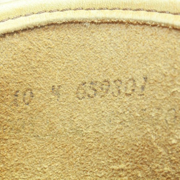 Vintage LL Bean 10 M Lounger Duck Boot Engineer Buckle Leather Unlined - Picture 8 of 10